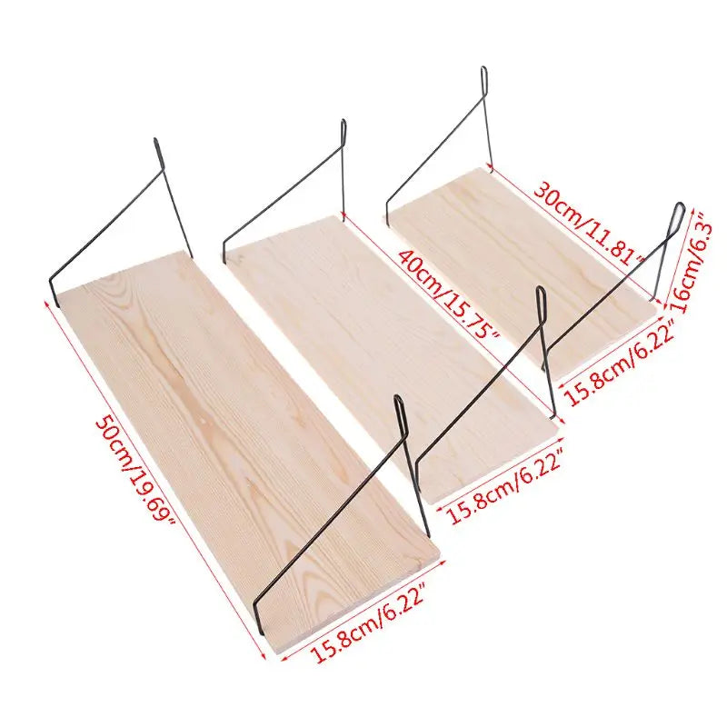 Étagère contemporaine en métal et bois à structure filaire