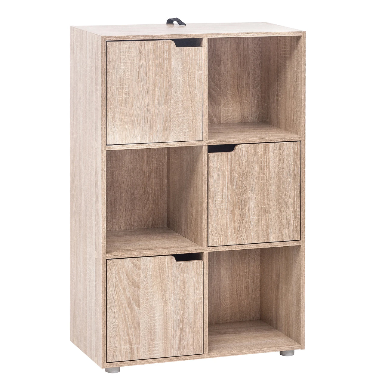 Étagère en Bois Cubique