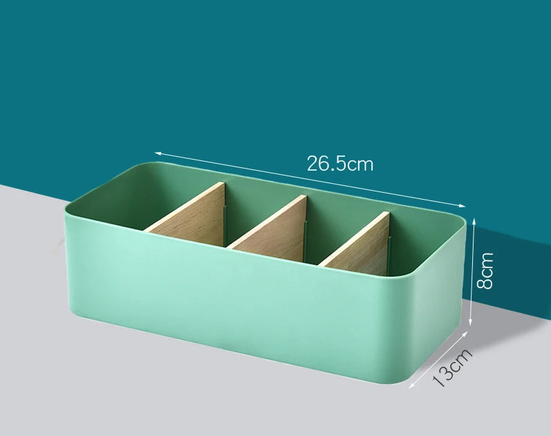 compartiment organisation bois vert